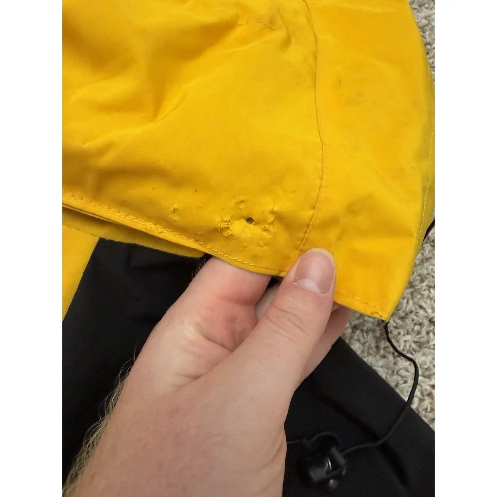 Vintage The North Face Mountain Gore-Tex Jacket Men's XL Yellow Black Shell